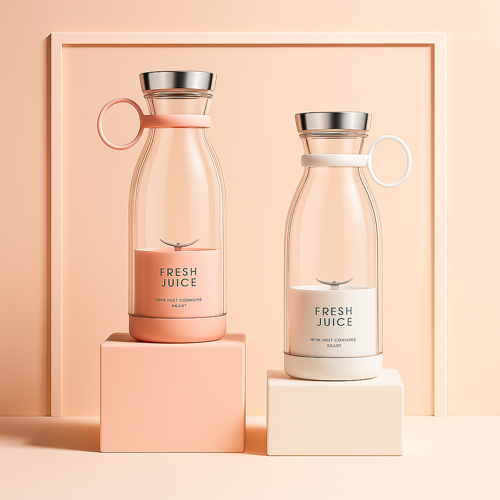 Blender sans fil + 20 Recettes Détox Offertes