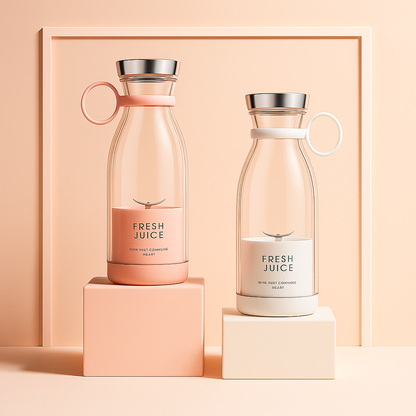 Blender sans fil + 20 Recettes Détox Offertes